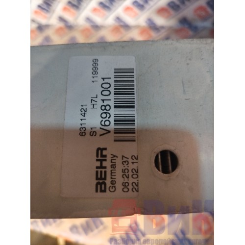 Испаритель кондиционера DAF 105 946058 с клапаном (370)-4