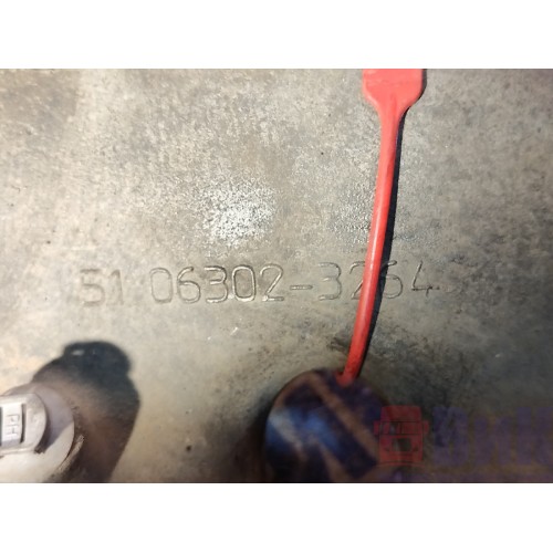 Патрубок корпуса термостата MAN D2676 LF01 191720 алюм. верхний (780)-1