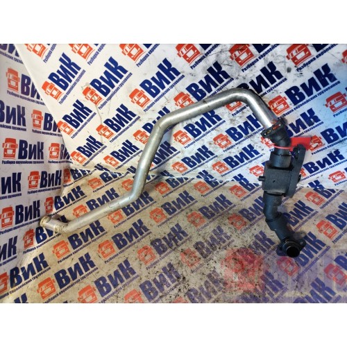 Кран отопителя DAF 95 505586 с трубкой (728)-5