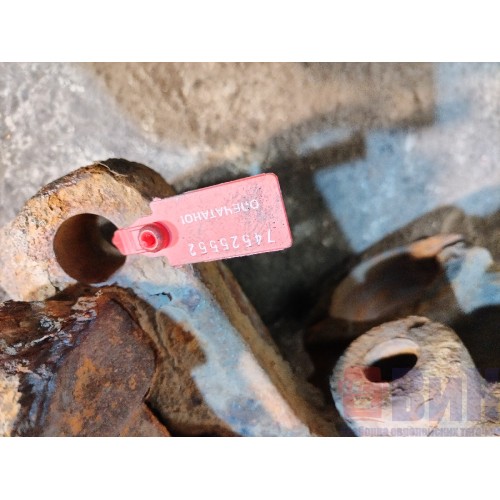 Кронштейн пневморессоры DAF 95 505586 задний RH ржавый (552)-6