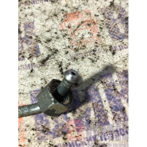Трубка топливная (морковка) DAF 105 MX340 №А061486 под ключ М19 резьба 16 (398)-3