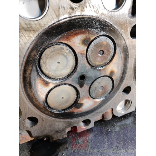 Головка блока цилиндров (ГБЦ) MAN D2066 LF40 №50529510812954 с 5 трещинами (043)-4