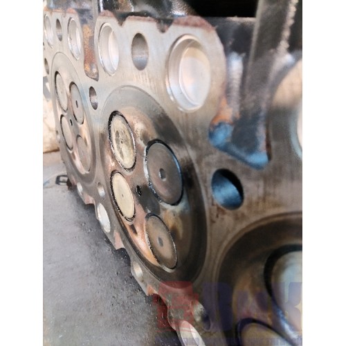Головка блока цилиндров (ГБЦ) MAN D2066 LF40 №50529510812954 с 5 трещинами (043)-12