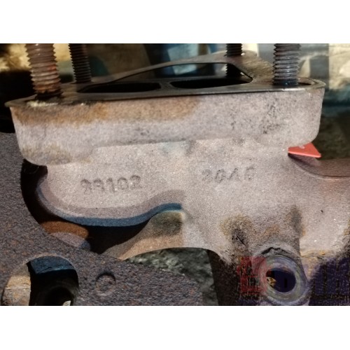 Коллектор выпускной MAN D2066 LF40 №50529510812954 в сборе (137)-1