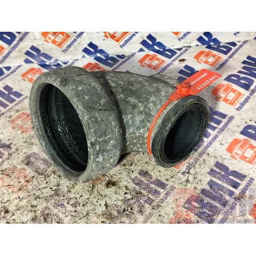 Патрубок турбины угловой MAN D2066 LF57 №50526360892641 (алюм.) (026)-3