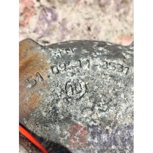 Патрубок турбины угловой MAN D2066 LF57 №50526360892641 (алюм.) (026)-1