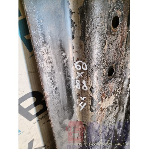 Проставка под седельно-сцепное уст-во Scania P340 DC12 058929 рифленка 4см 88x60(984)-1