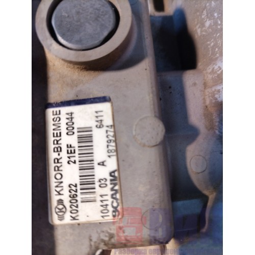 Кран управления тормозами прицепа Scania P340 DC12 058929 HPI (958)-2