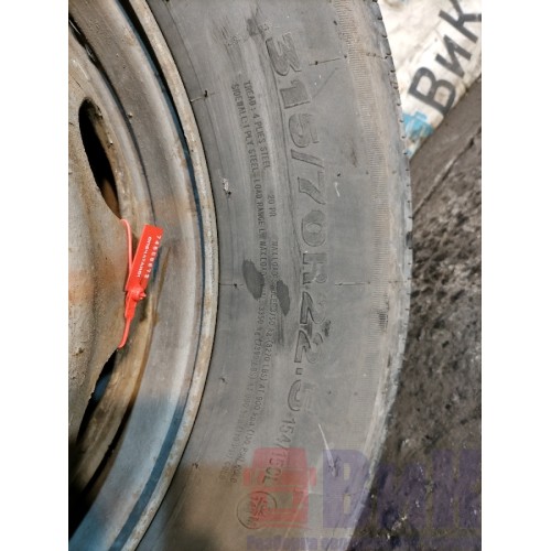 Колесо в сборе 315/70 R22.5 Scania P340 DC12 058929 Normaks (872)-5