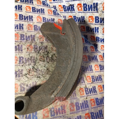 Колодка тормозная Scania P340 DC12 058929 передняя 20 см (деф. накладки) (бараб.торм.) (084)-4