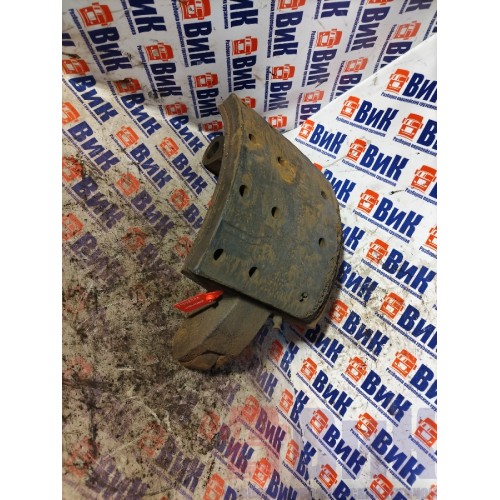 Колодка тормозная Scania P340 DC12 058929 передняя 20 см (деф. накладки) (бараб.торм.) (854)