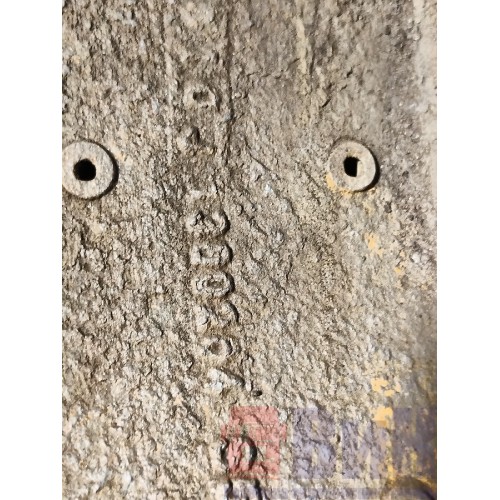 Колодка тормозная Scania P340 DC12 058929 передняя 20 см (деф. накладки) (бараб.торм.) (854)-3