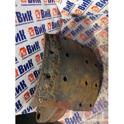 Колодка тормозная Scania P340 DC12 058929 передняя 20 см (деф. накладки) (бараб.торм.) (854)-4