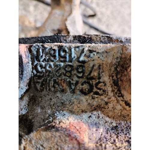 Цапфа (кулак поворотный) Scania P340 DC12 058929 RH (857)-1