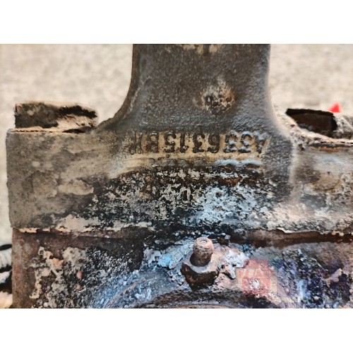 Цапфа (кулак поворотный) Scania P340 DC12 058929 LH (858)-6