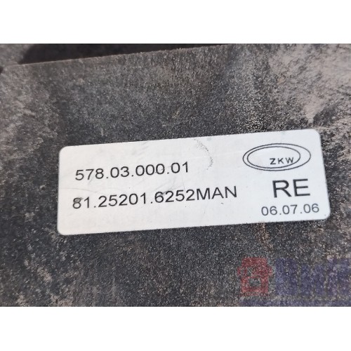 Плафон салона MAN TGA 460698 ш.к. (084)-2