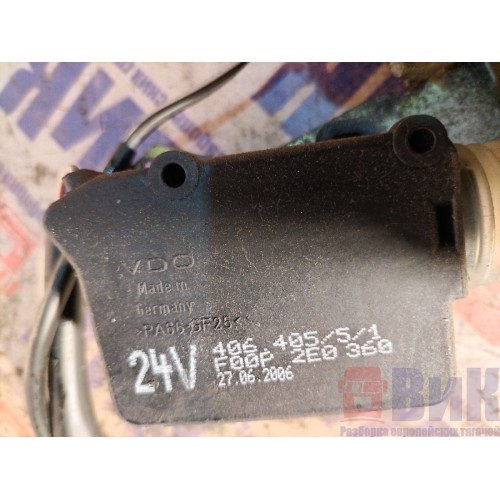 Замок двери MAN TGA 460698 ш.к. в сборе с доводчиком и тягами (799)-2