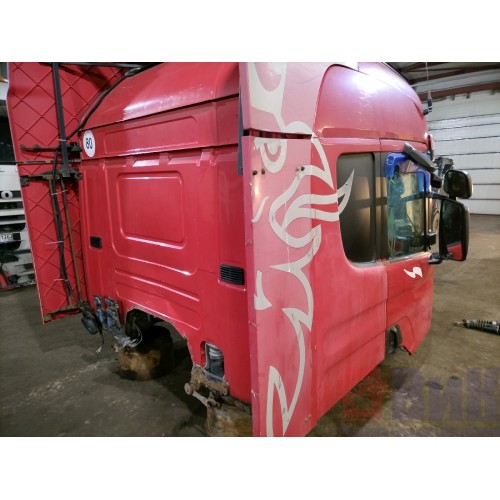Кабина Scania P340 058944 DC12 в сборе без ЭБУ (с капотом) (051) (752)-20