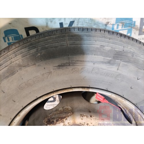 Колесо в сборе 315/70 R 22,5 Scania P340 058944 DC12 NORMAKS 2022г (712)-2
