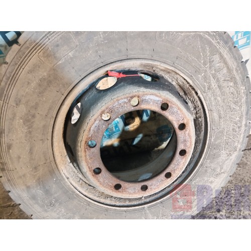 Колесо в сборе 315/70 R 22,5 Scania P340 058944 DC12 LANVIGATOR 2021г (нарезка с трещинами) (715)-7