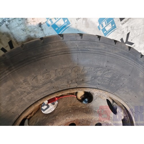 Колесо в сборе 315/70 R 22,5 Scania P340 058944 DC12 LANVIGATOR 2021г (нарезка с трещинами) (716)-2