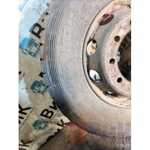 Колесо в сборе 315/70 R 22,5 Scania P340 058944 DC12 LANVIGATOR 2021г (нарезка с трещинами) (716)-4