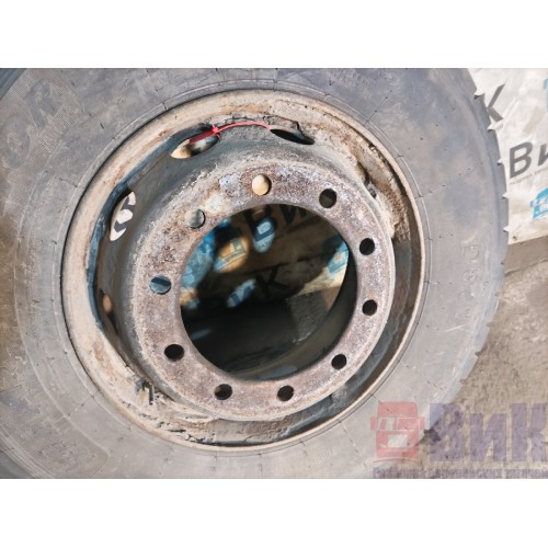 Колесо в сборе 315/70 R 22,5 Scania P340 058944 DC12 LANVIGATOR 2021г (нарезка с трещинами) (716)-5