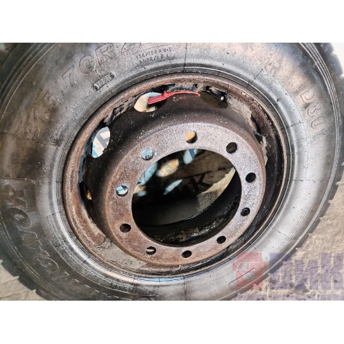 Колесо в сборе 315/70 R 22,5 Scania P340 058944 DC12 LANVIGATOR 2021г (нарезка с трещинами) (717)-6