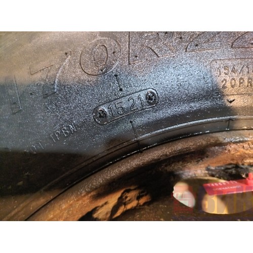 Колесо в сборе 315/70 R 22,5 Scania P340 058944 DC12 LANVIGATOR 2021г (нарезка с трещинами) (717)-5