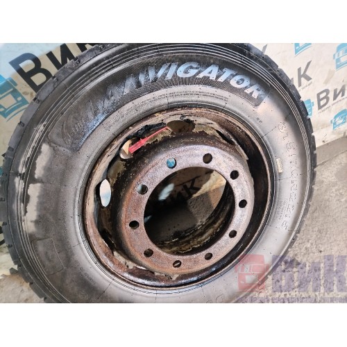 Колесо в сборе 315/70 R 22,5 Scania P340 058944 DC12 LANVIGATOR 2021г (нарезка с трещинами) (718)-5