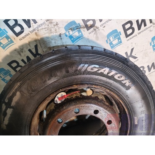 Колесо в сборе 315/70 R 22,5 Scania P340 058944 DC12 LANVIGATOR 2021г (нарезка с трещинами) (718)-6