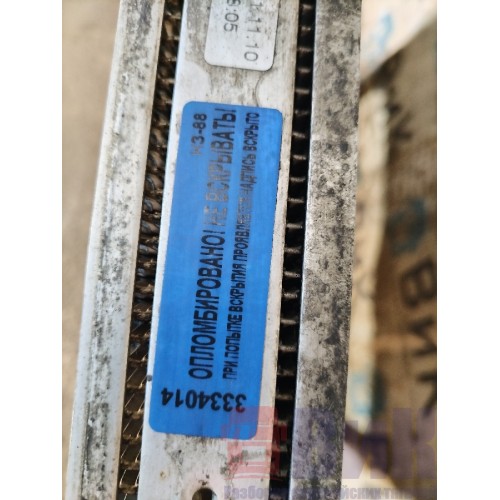 Интеркулер Iveco Stralis 380549 Cursor-10 BEHR с деф. (014)-3