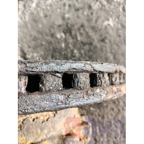 Диск тормозной Iveco Stralis 380549 задний (557)-2