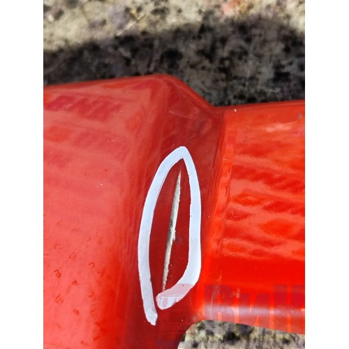 Накладка стойки лобового стекла DAF 105 015999 LH деф. (624)-1