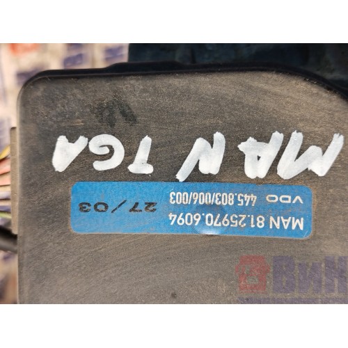 Педаль газа MAN TGA у.к. н.к. электронная ст.обр. (602)-3