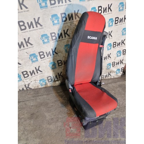 Сиденье водительское Scania Cr19 037773 пневмо (359)-11