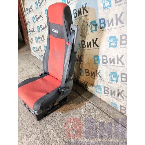 Сиденье водительское Scania Cr19 037773 пневмо (359)-8