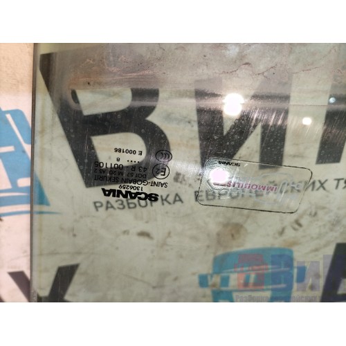 Стекло двери (основное) Scania Cr19 037773 LH (592)-3