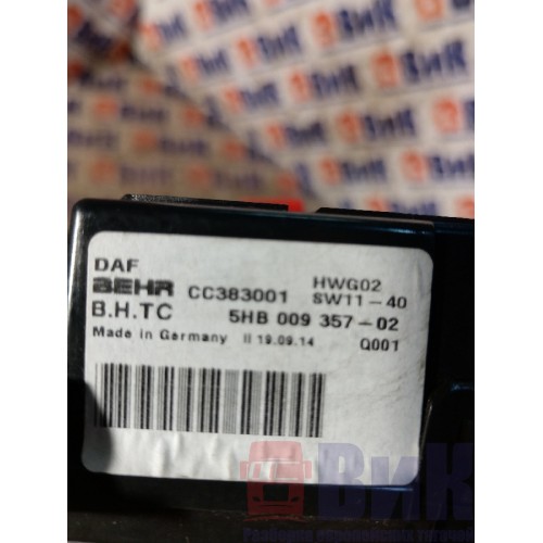 Блок управления отопителем DAF 106 049232 (166)-5