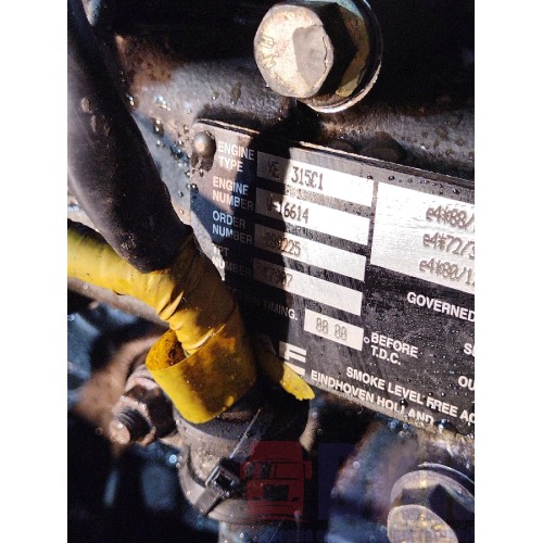 Двигатель DAF 85 CF 532175 XE315 в сборе (073)-7