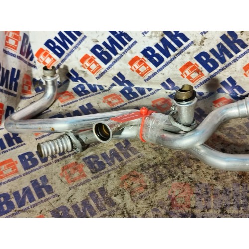 Трубки радиатора отопителя (печки) DAF 106 049232 комплект из 3-х шт. алюм. (089)-4