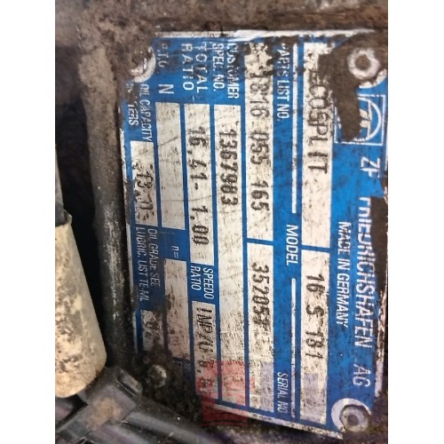 КПП 16S181 DAF 85 CF 532175 ZF Ecosplit 16.41-1.00 (067)-2