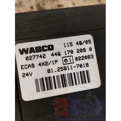 Блок ECAS MAN TGA 439195 4х2 Wabco (692)-6