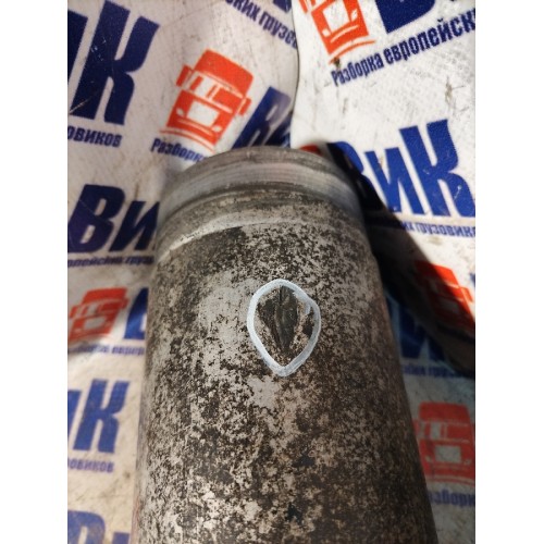 Патрубок интеркулера (труба) MAN TGA 439195 D2866 с деф. (745)-3