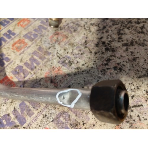 Трубка воздушного компрессора MAN TGA 439195 D2866 метал. с деф. (740)-4