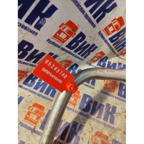 Трубка воздушного компрессора MAN TGA 439195 D2866 метал. с деф. (740)-5