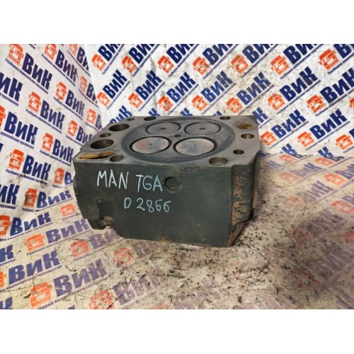 Головка блока цилиндров (ГБЦ) MAN TGA 439195 D2866 (750)-4