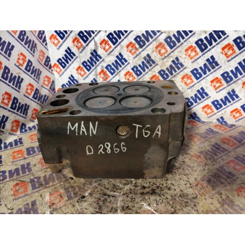 Головка блока цилиндров (ГБЦ) MAN TGA 439195 D2866 (752)-4