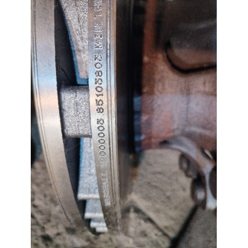 Ступица передняя Renault/Volvo в сборе диск.торм./блок.подш. d=58 (643)-7