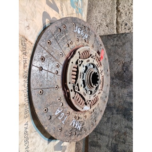 Диск сцепления MAN TGA 439195 D2866 10мм (647)-2